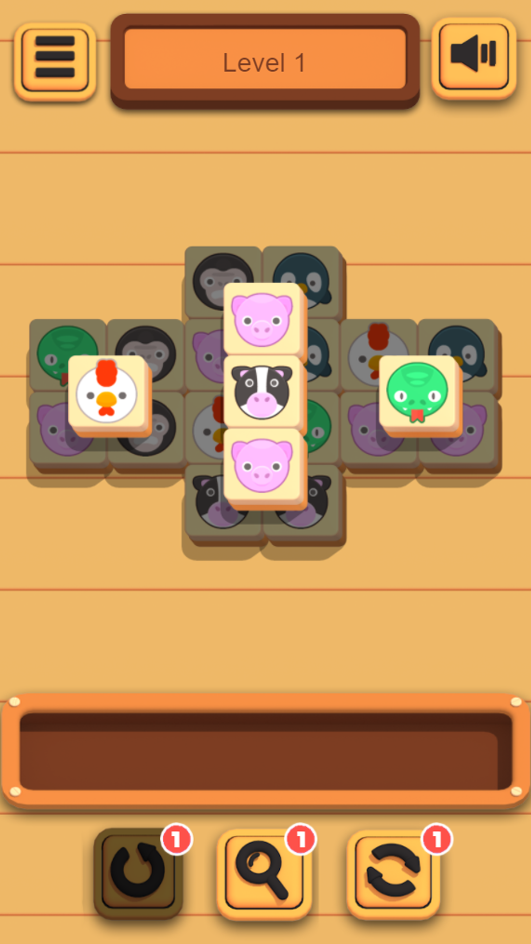 Mahjong: Funny Animals screenshot 6