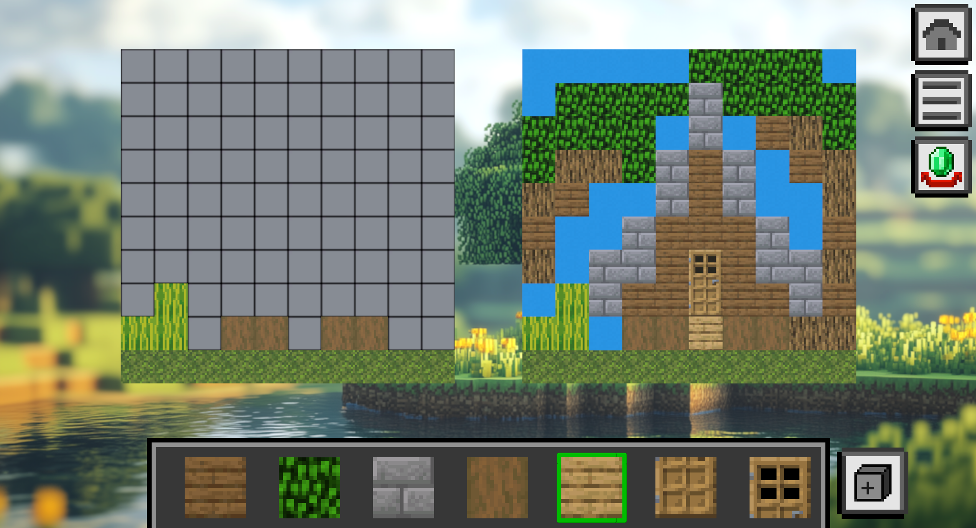 Draw with Blocks! screenshot