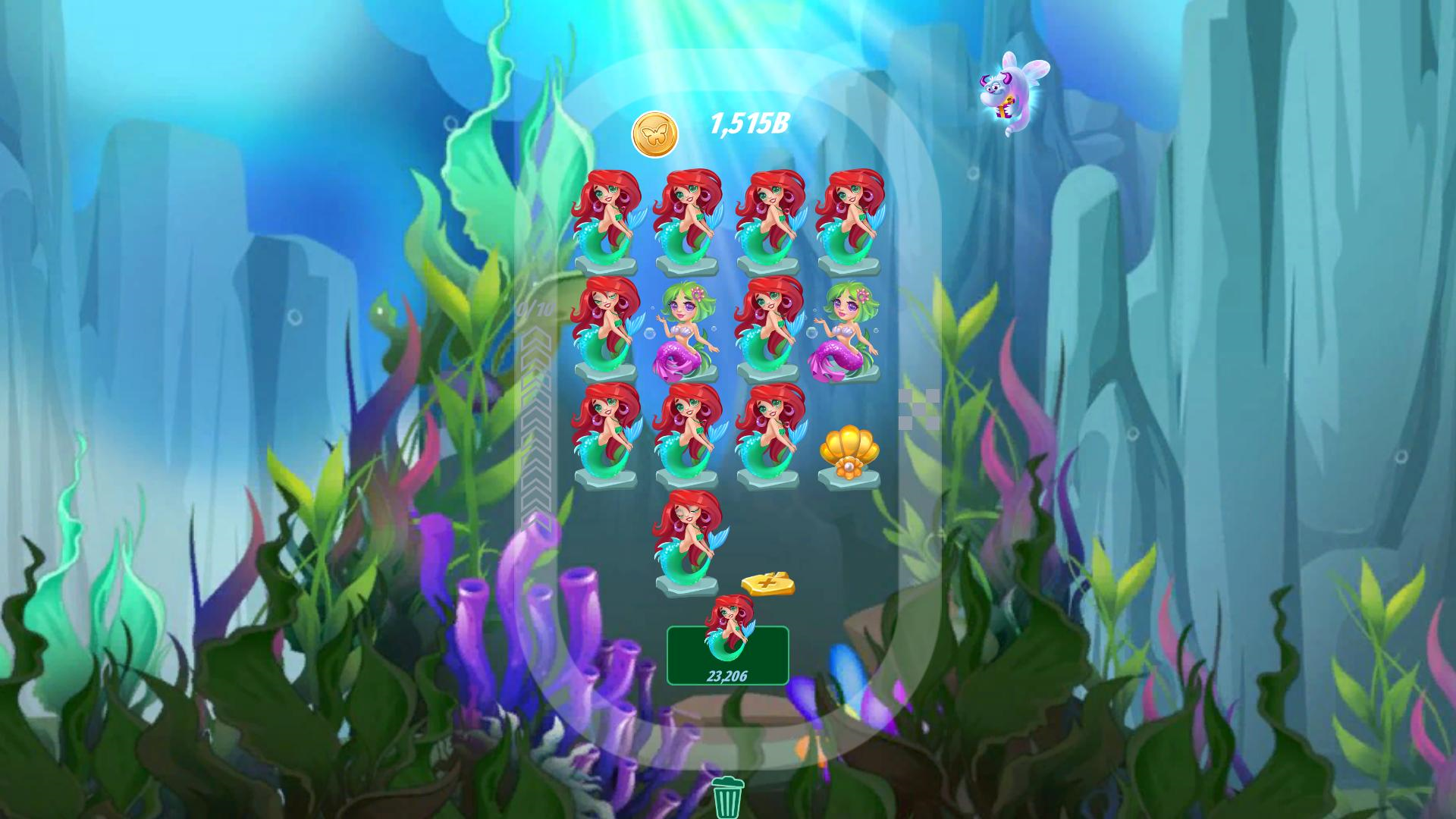 Mermaid: Puzzle and Merge screenshot