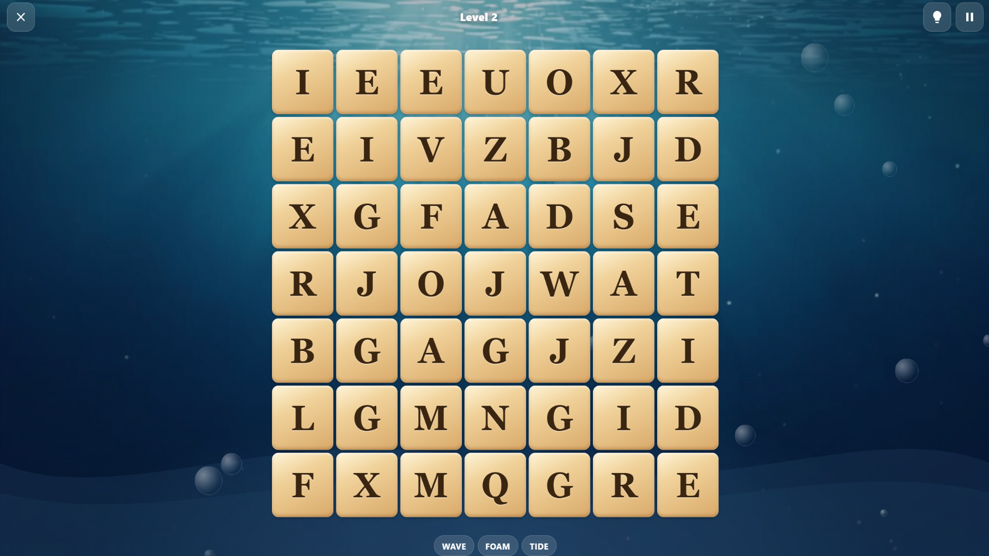 Sea Word Search — screenshot 2