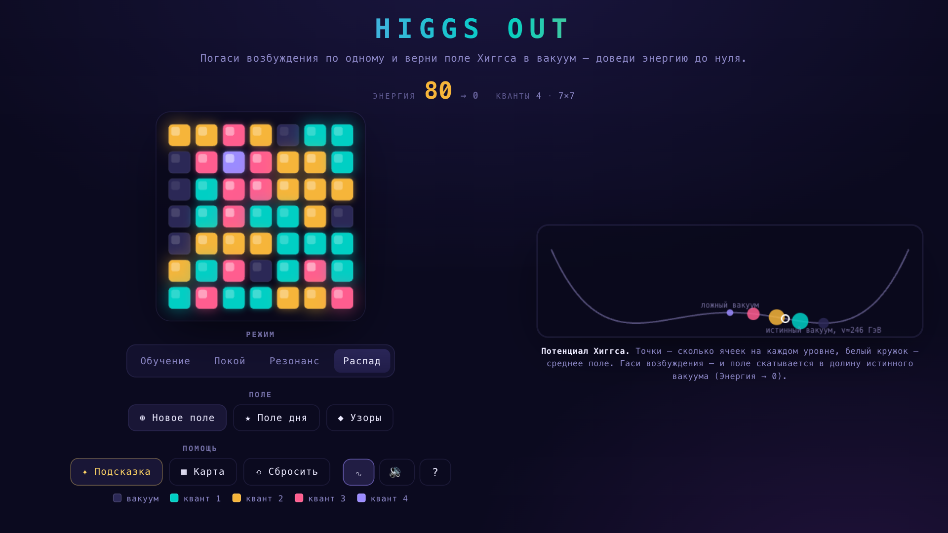 Higgs Out — screenshot 2