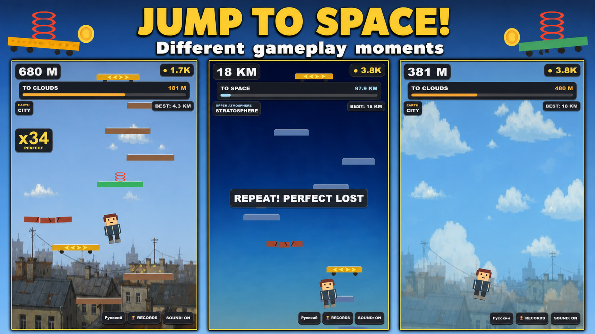 Jump to Space! — screenshot 1