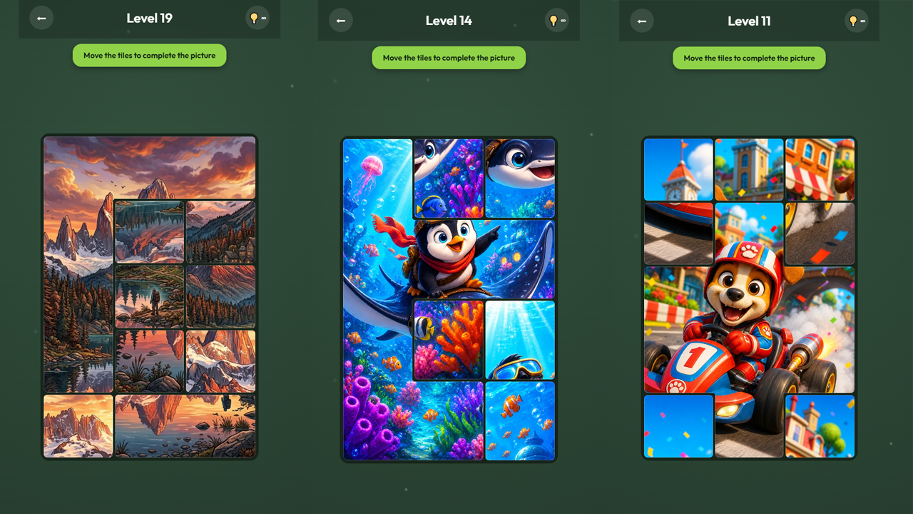 Solitaire Puzzles Free screenshot 2