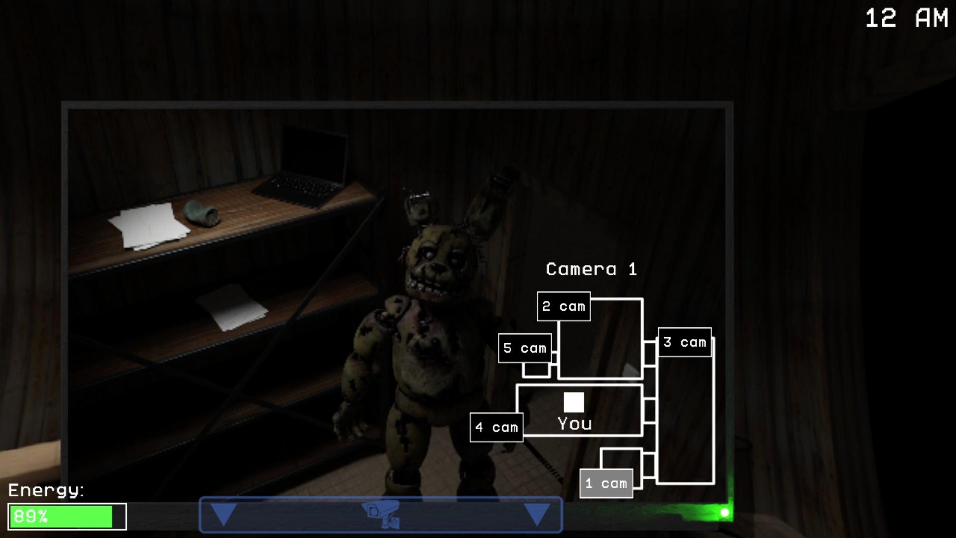 Five Nights in Warehouse - FNAF fan game screenshot