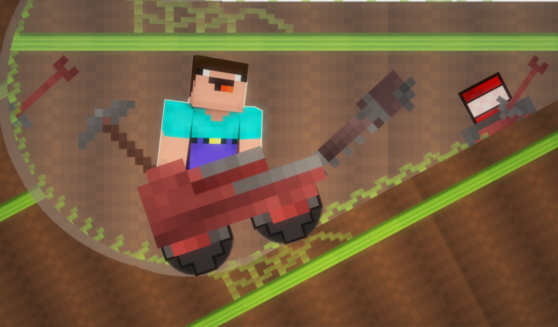 Noob racer game cover