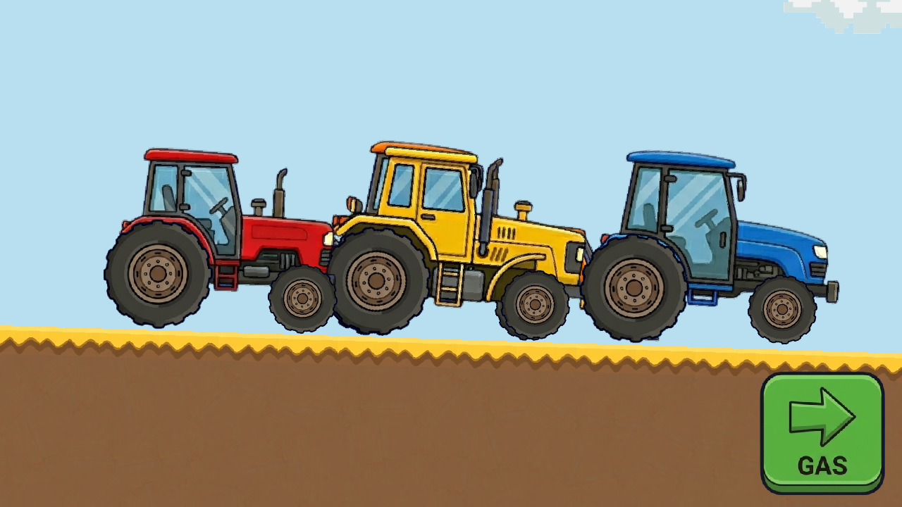 Tractor racing online — screenshot 2