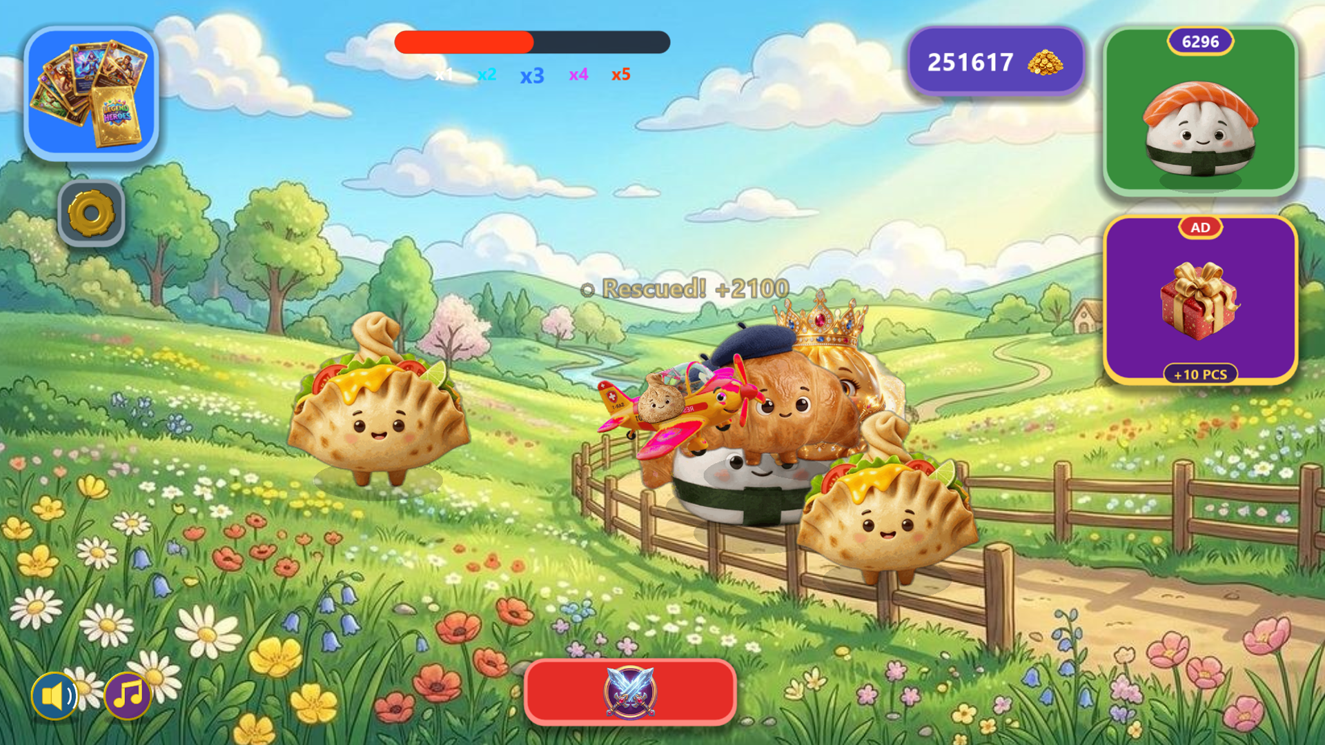 Дамплинг Бум: Слияние и Битва — screenshot 1