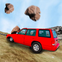 Car Crash: Rockfall