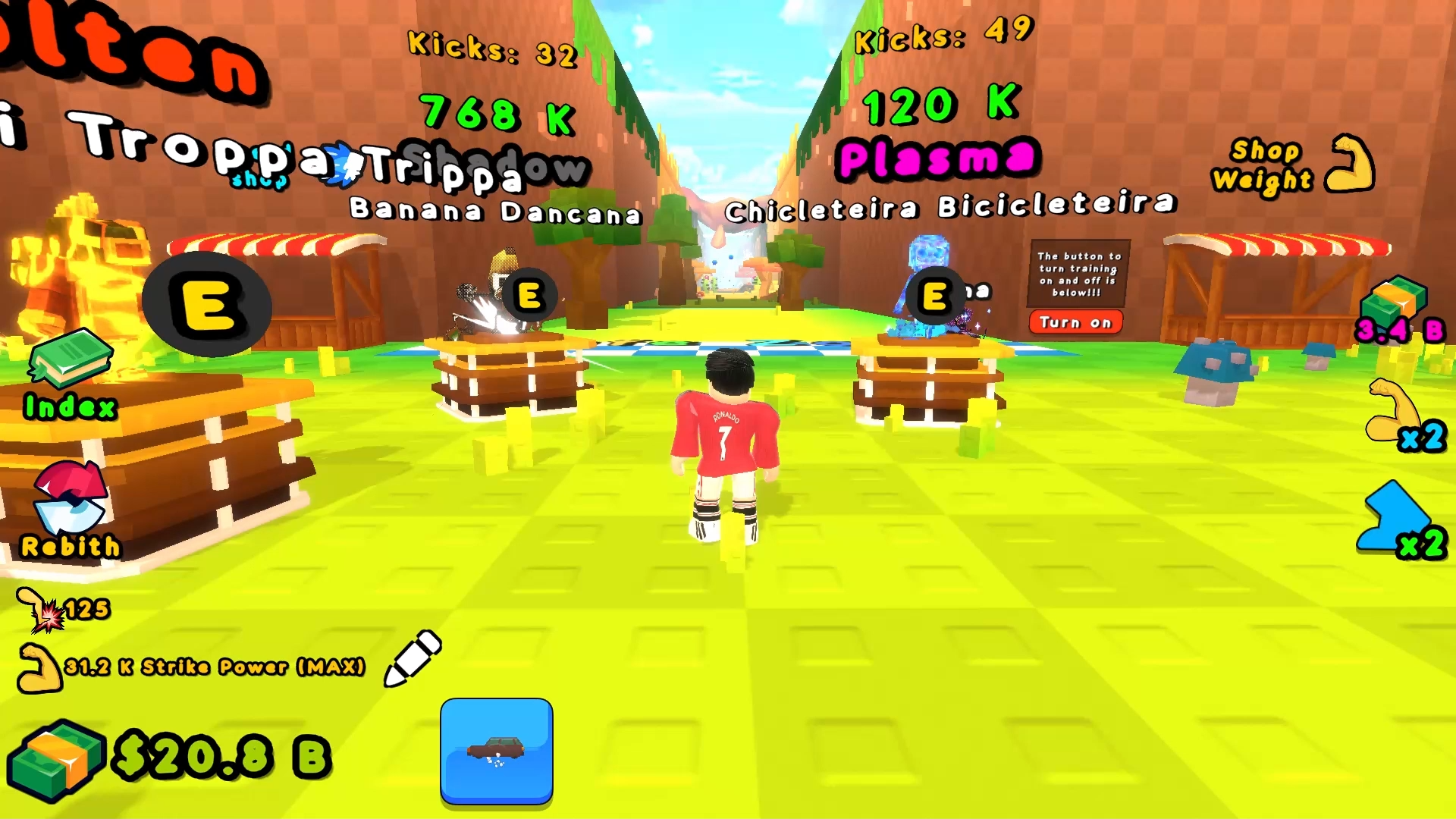 Obby: LuckyPunch Brainrot — screenshot 1
