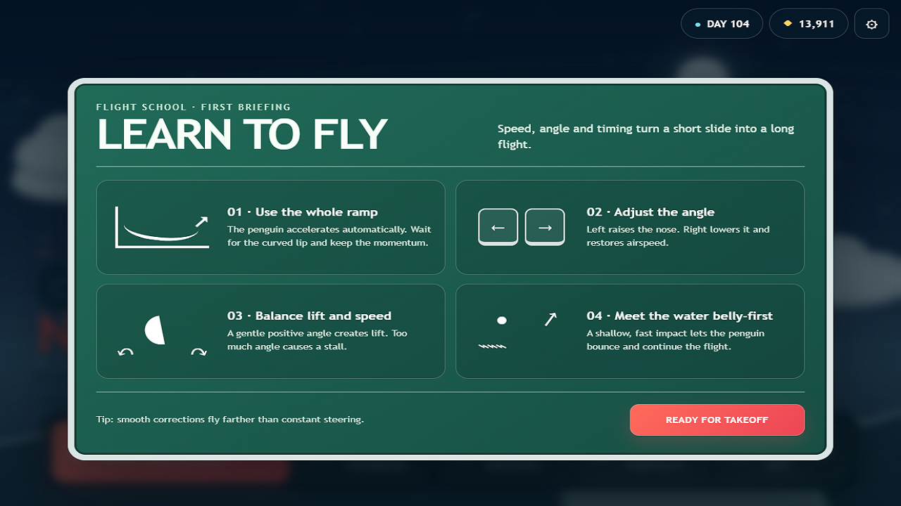 Penguin learns to fly — screenshot 6