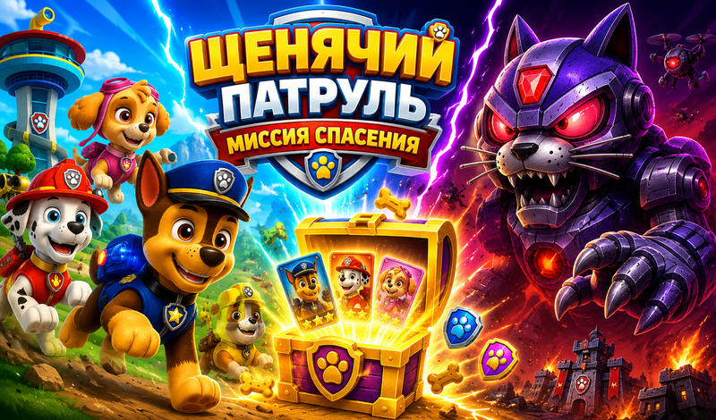 Щенячий патруль: Миссия спасения game cover