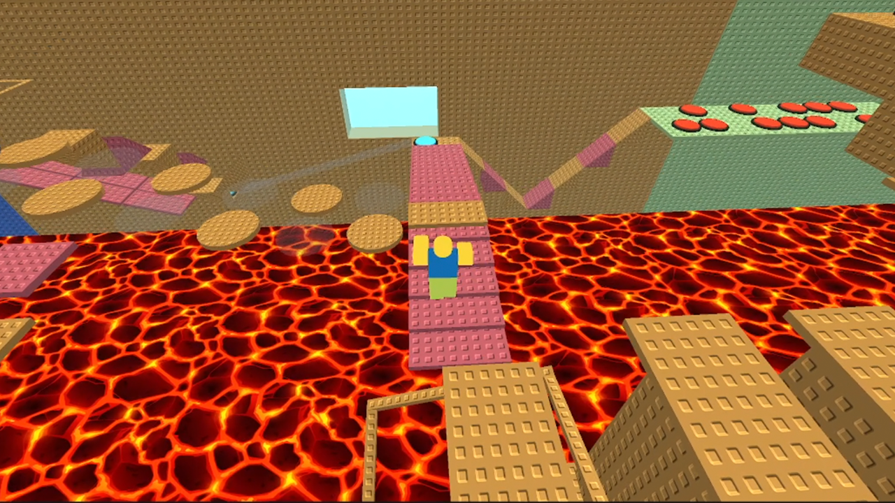 Obby: Troll Lava Online — screenshot 1