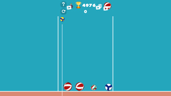 Volleyball - evolution of balls