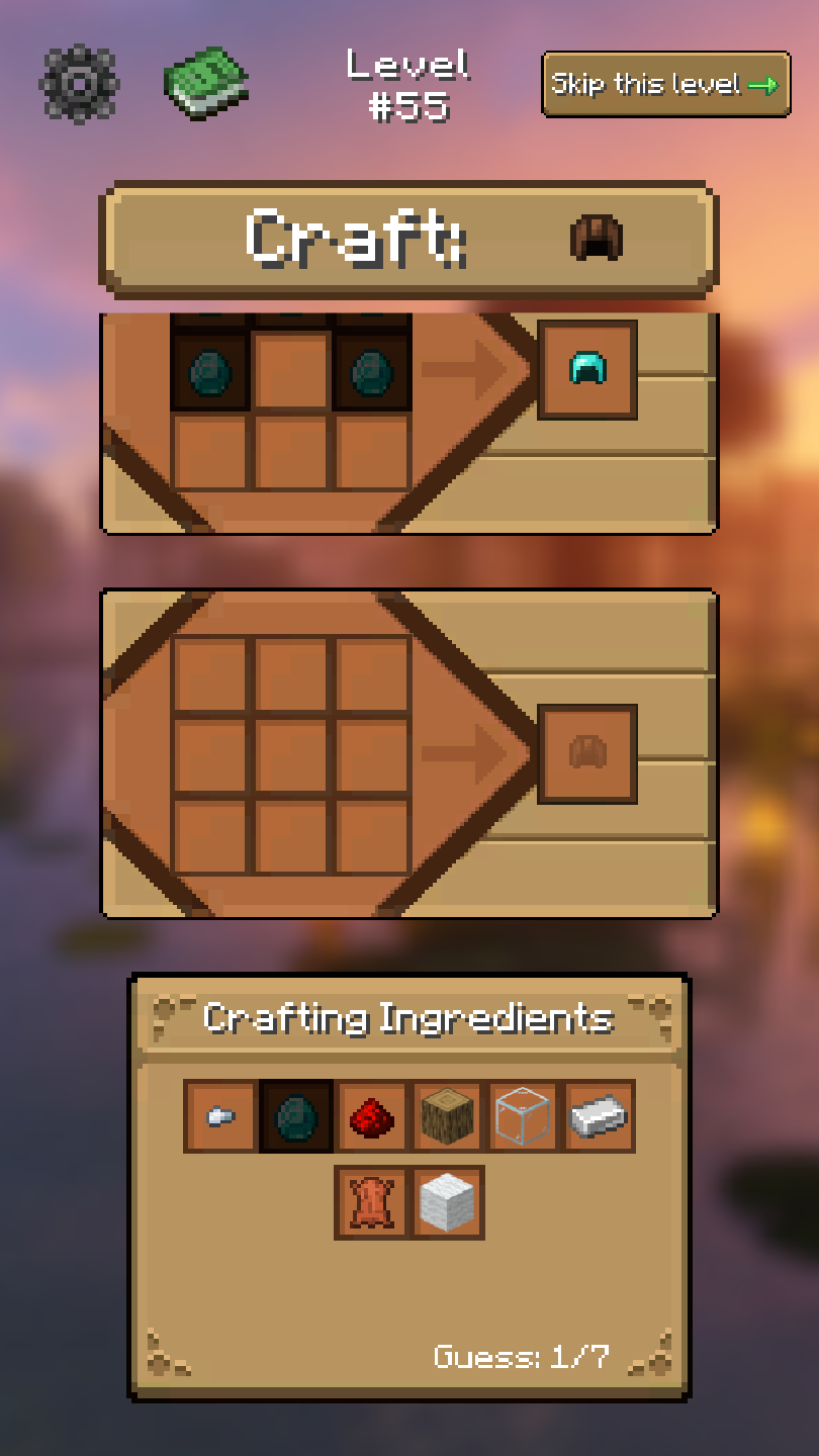 Guess the Craft: Blocky Recipes screenshot 9