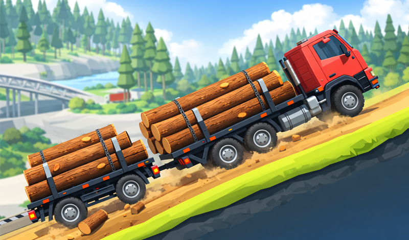 3D Trucks Transit game cover