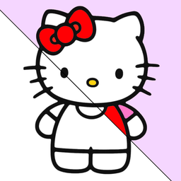 Hello Kitty - Раскраски