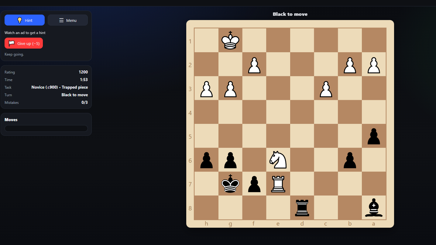 Chess Trainer screenshot