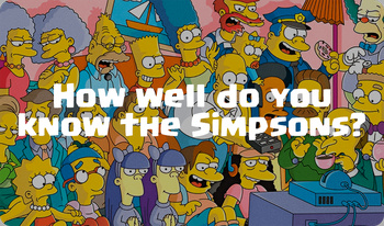 How well do you know the Simpsons?