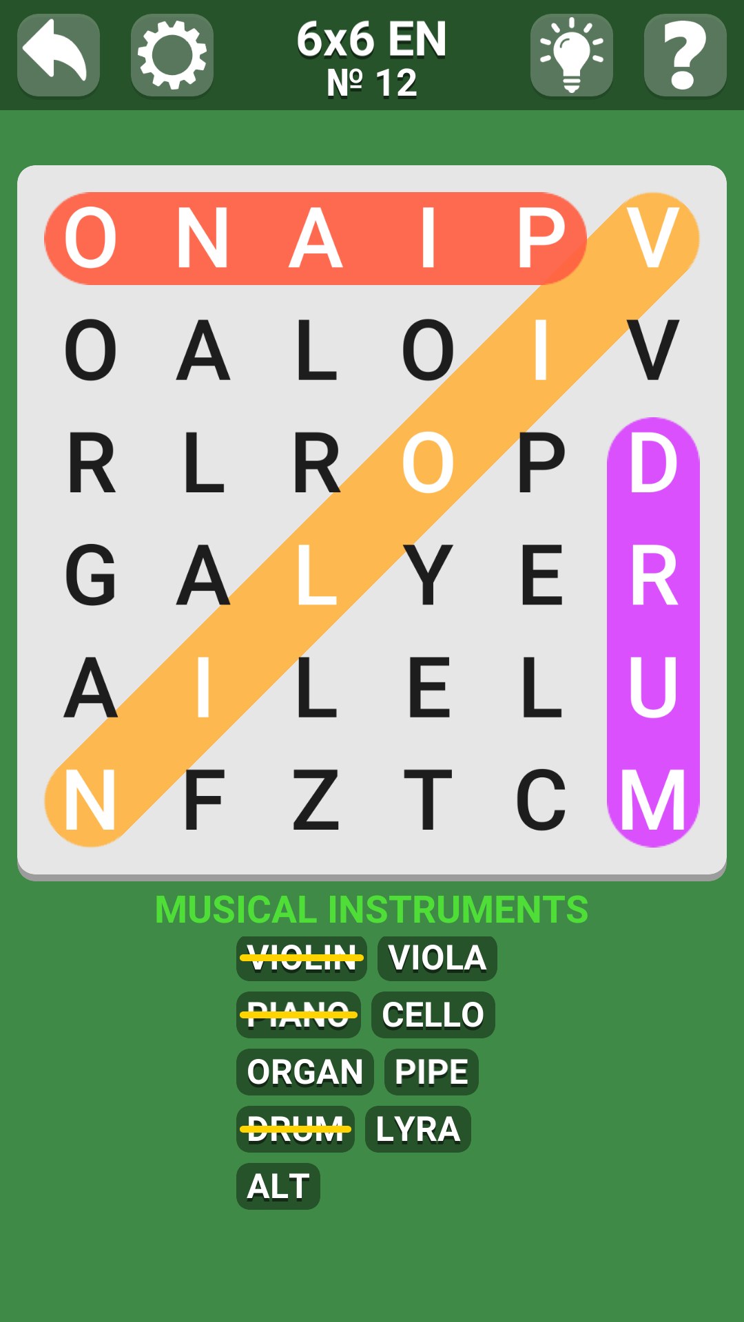 Search Words With Hint screenshot 5