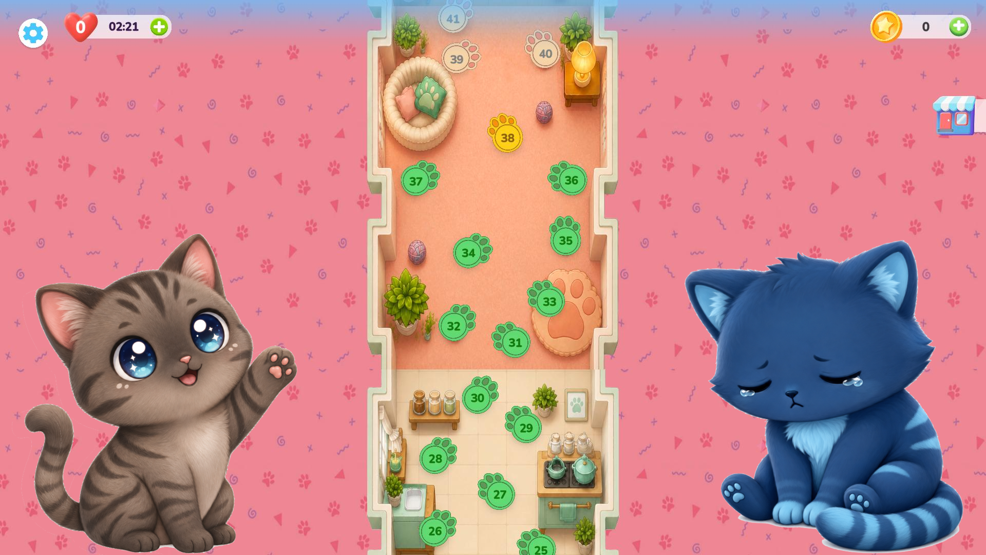 Kotomir: Cat Mahjong Match 3 — screenshot 4