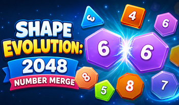 Shape Evolution: 2048 Number Merge