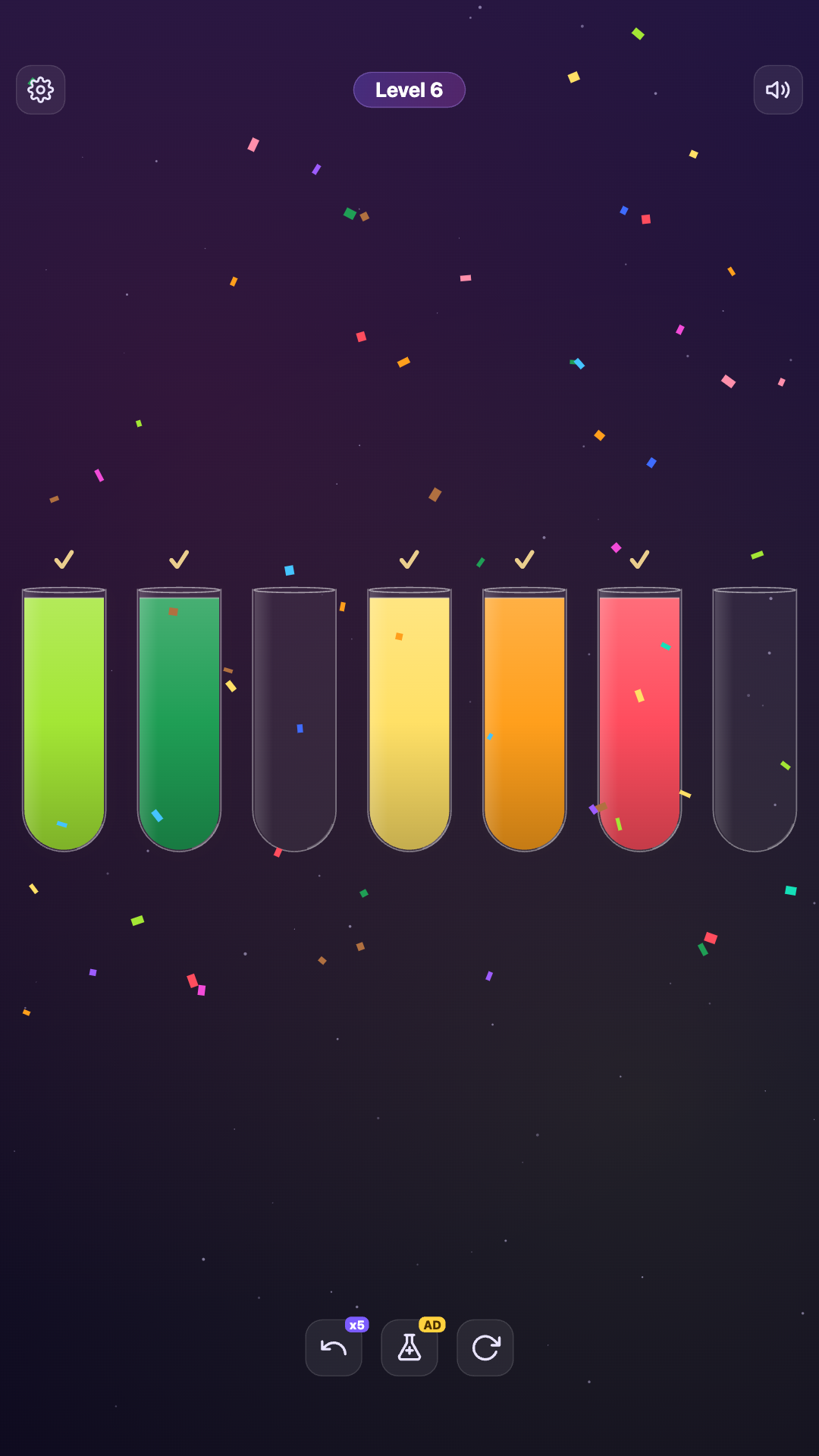 Potion Lab - potion sort puzzle screenshot 6