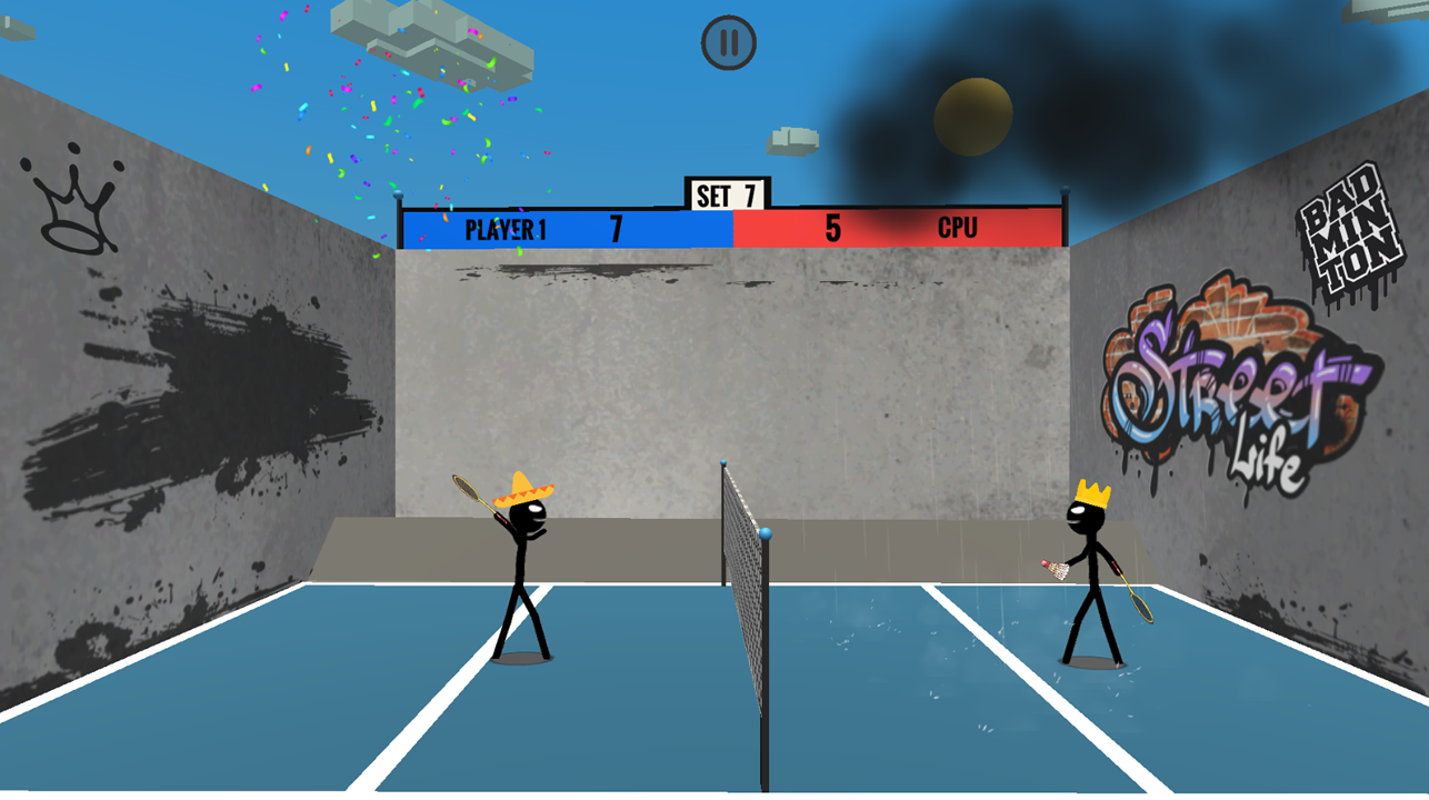 Stickman Sports Badminton screenshot
