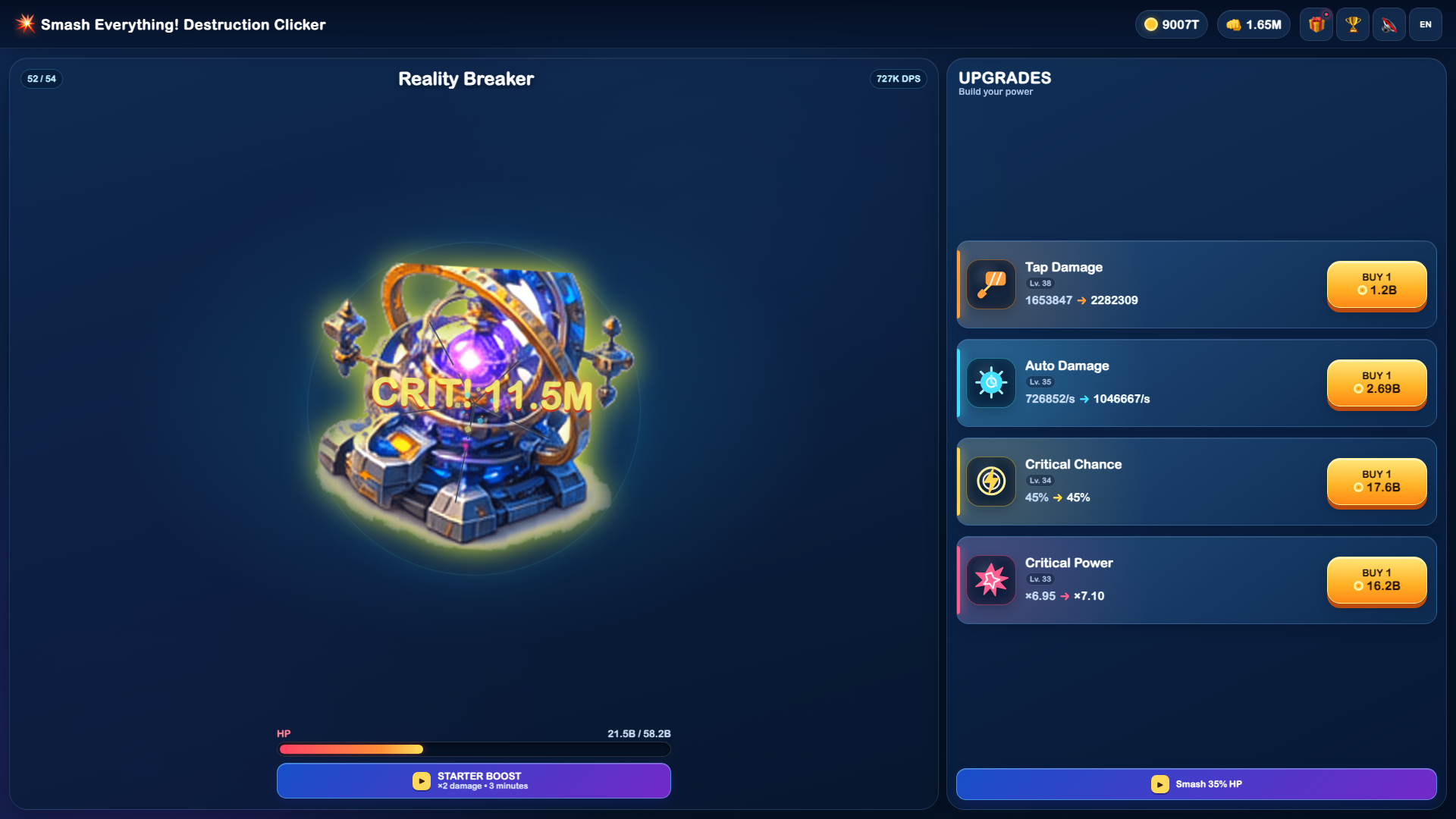 Smash Everything! Destruction Clicker — screenshot 4