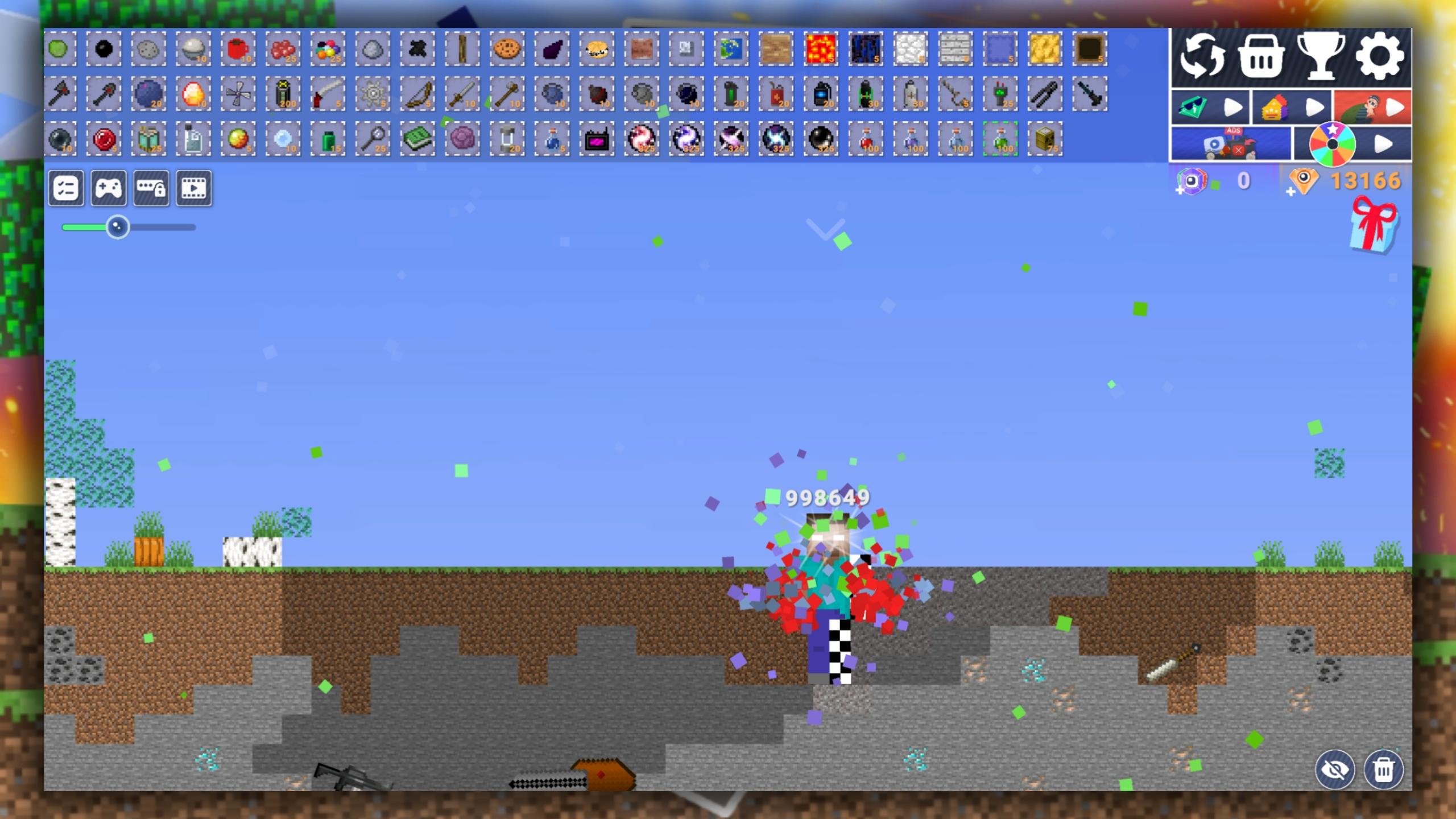 Destroy Herobrine in the Mine - Playground Sandbox screenshot