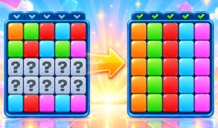 Tile Sort: Color Columns