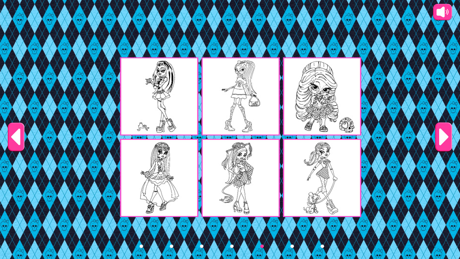 Ragazze Mostro: Colorare e Adesivi - Screenshot 5