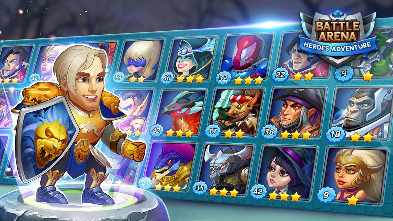 Battle Arena: Heroes Adventure （RED BRIX WALL LLC開発）: Playhop