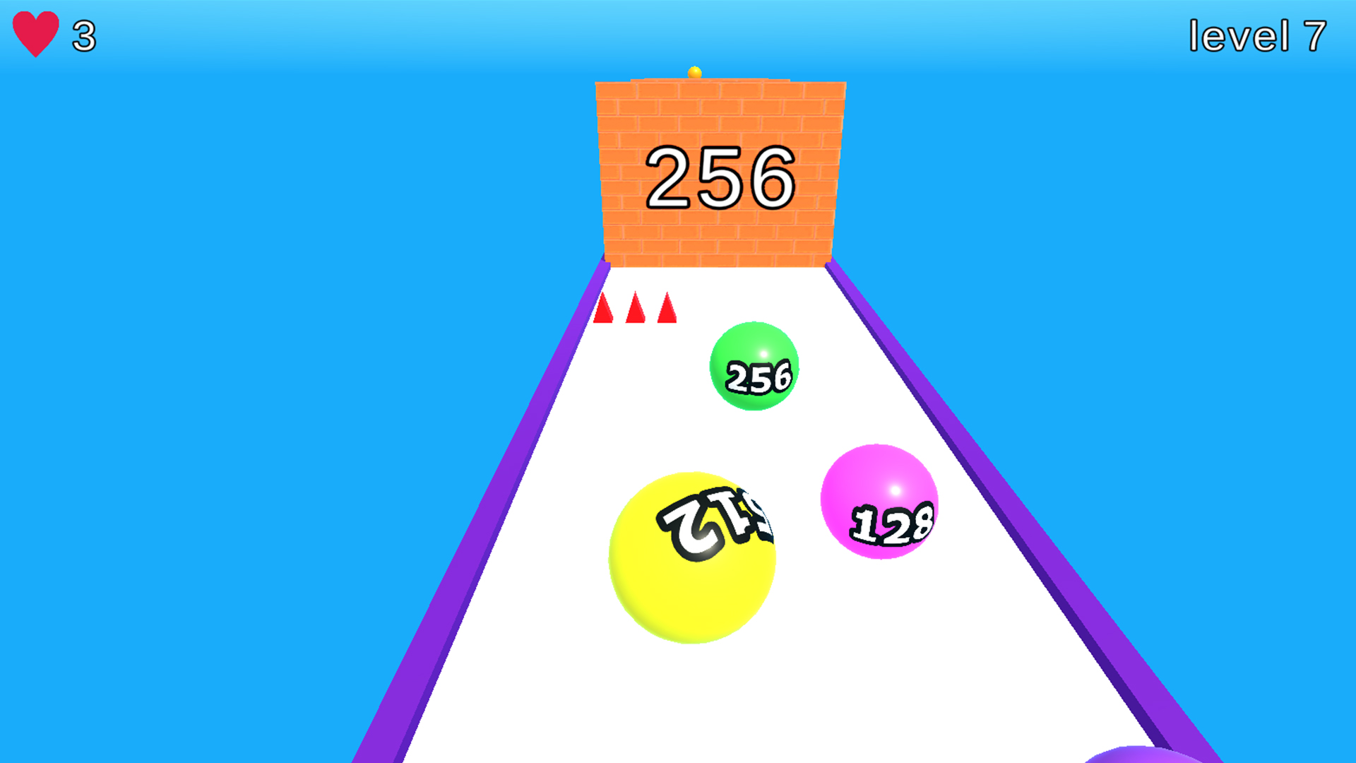 Merge number. Ball 2048 — screenshot 2
