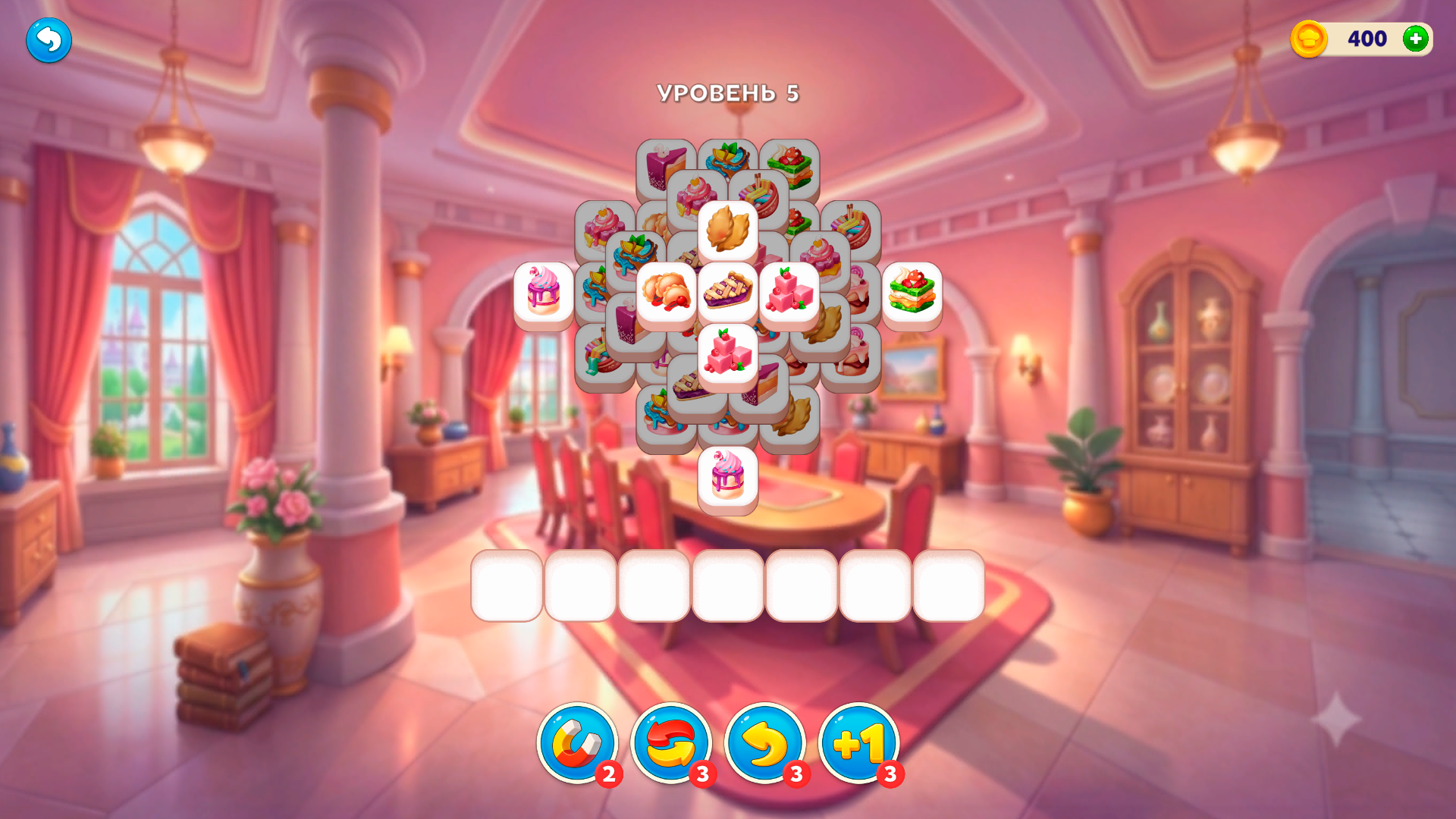 Сладкий рай: Собери плитки — screenshot 2