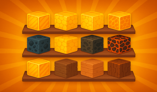 Crafting Blocks: Sorting blocks