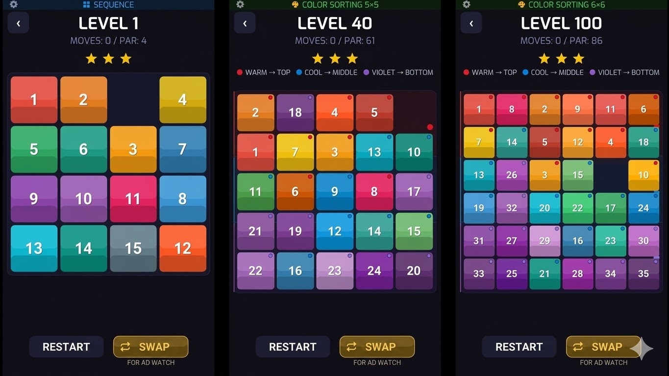 Tagging and Sorting — screenshot 1