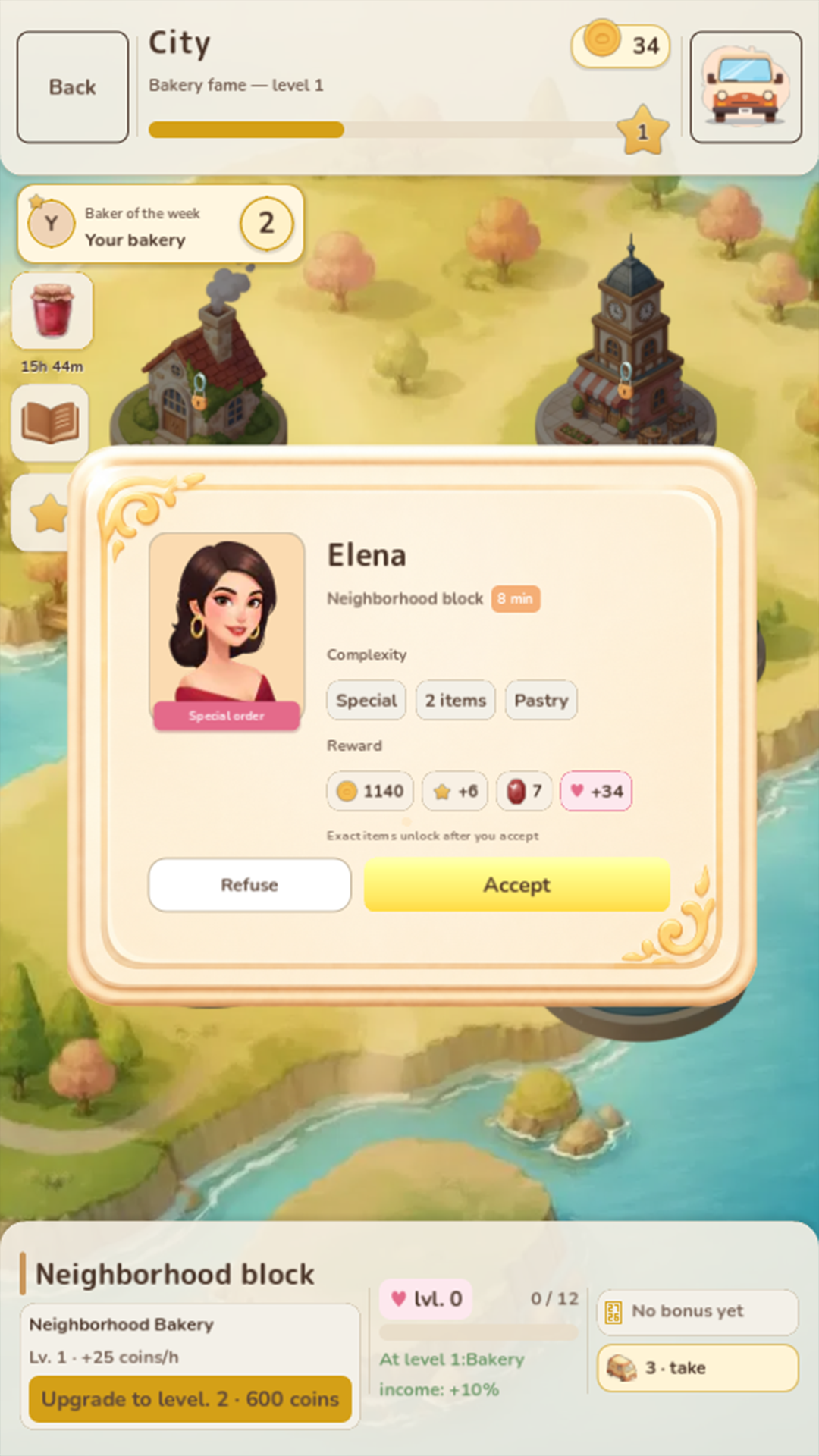 Baker City: Family Bakery screenshot 8