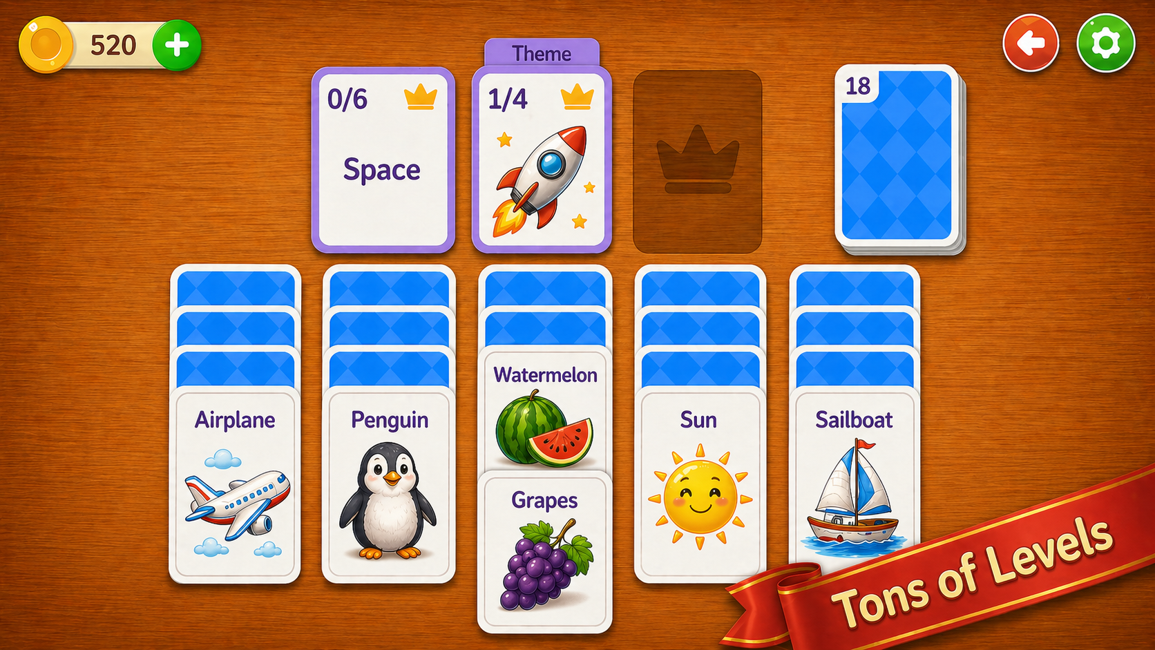 Kings Word: Solitaire — screenshot 3