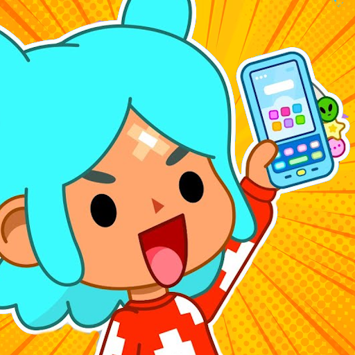 What's hidden in Rita's phone in Toca and Buca! icon