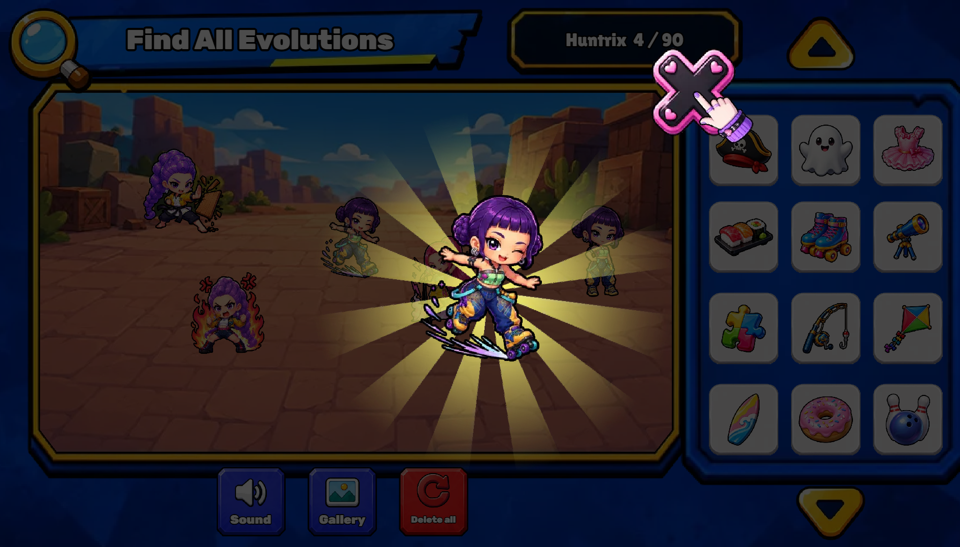 Rumi Huntrix: K-pop Huntresses emoji craft — screenshot 5