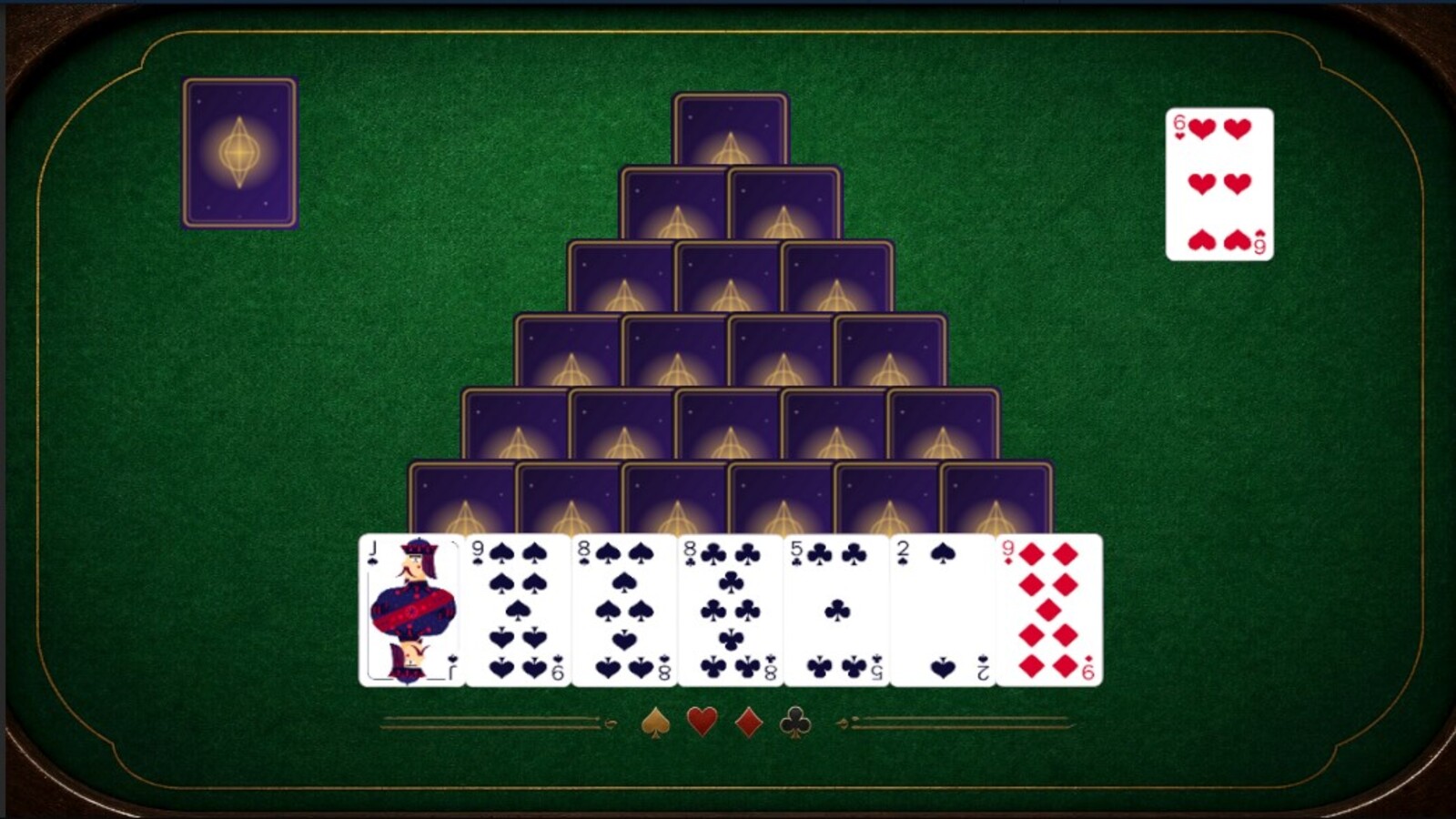Classic Pyramid Solitaire — screenshot 4