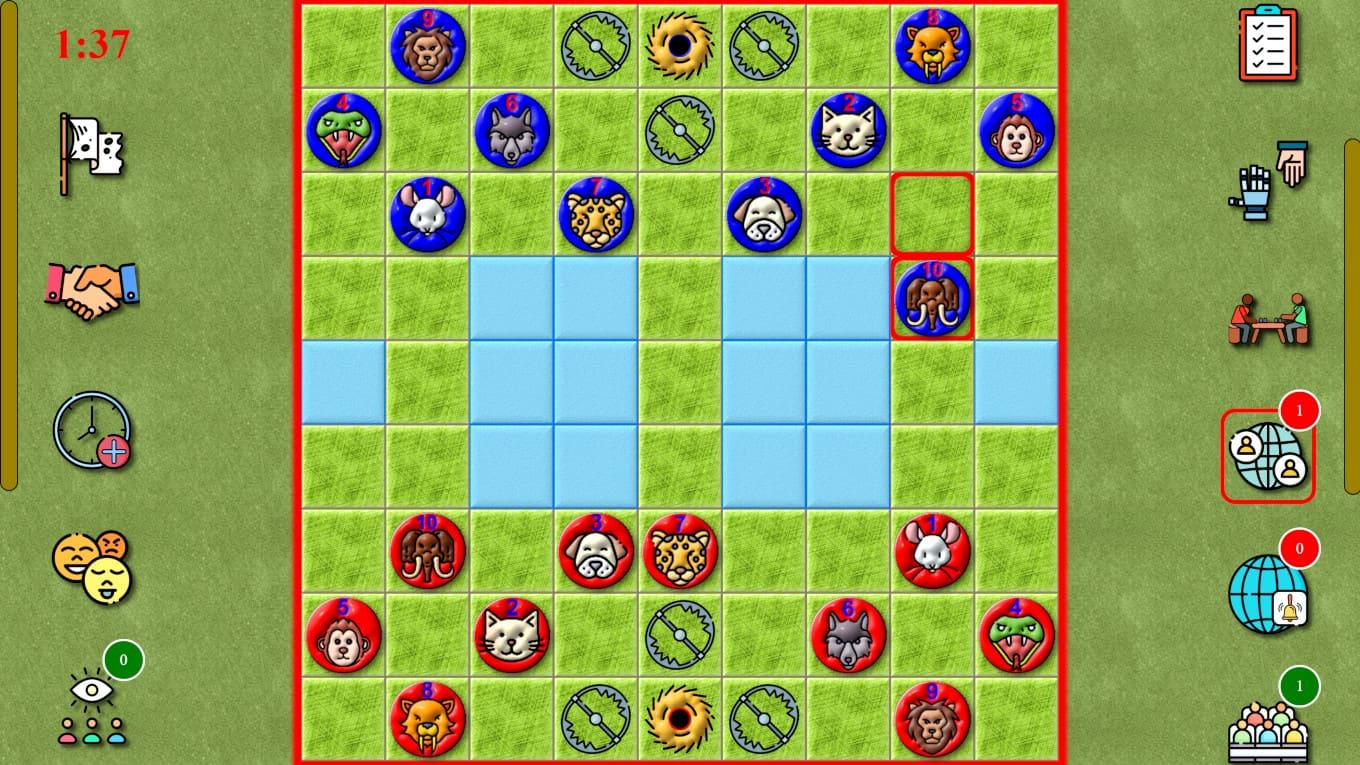 Chess - Jungle screenshot