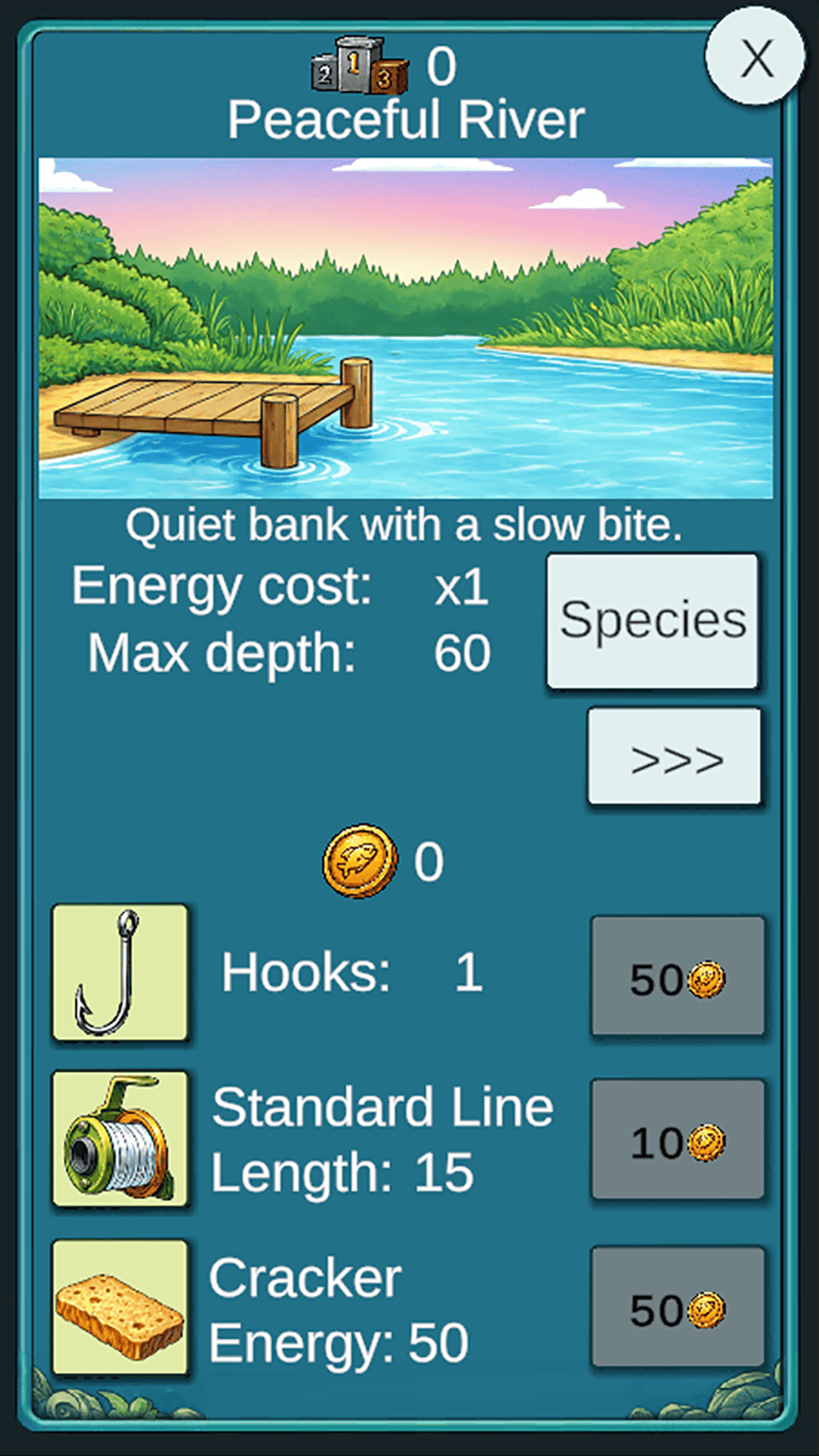 Lucky Catch: 2D Fishing Simulator screenshot 7