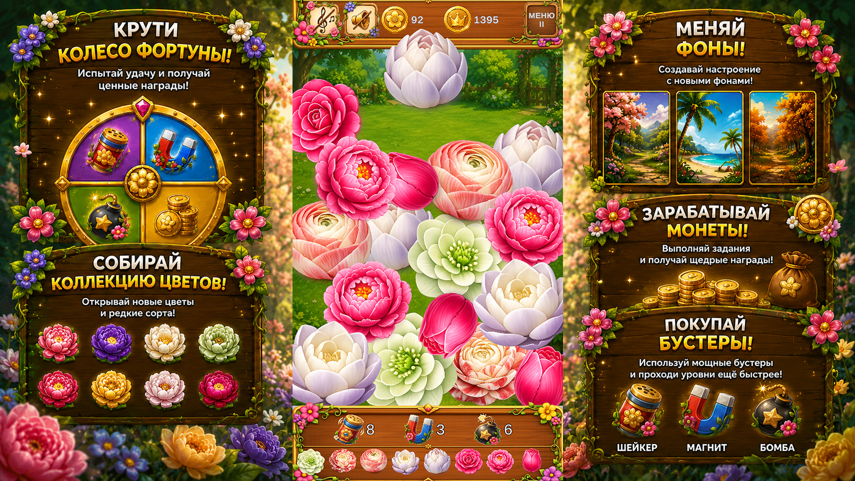 Эволюция Цветов — screenshot 1