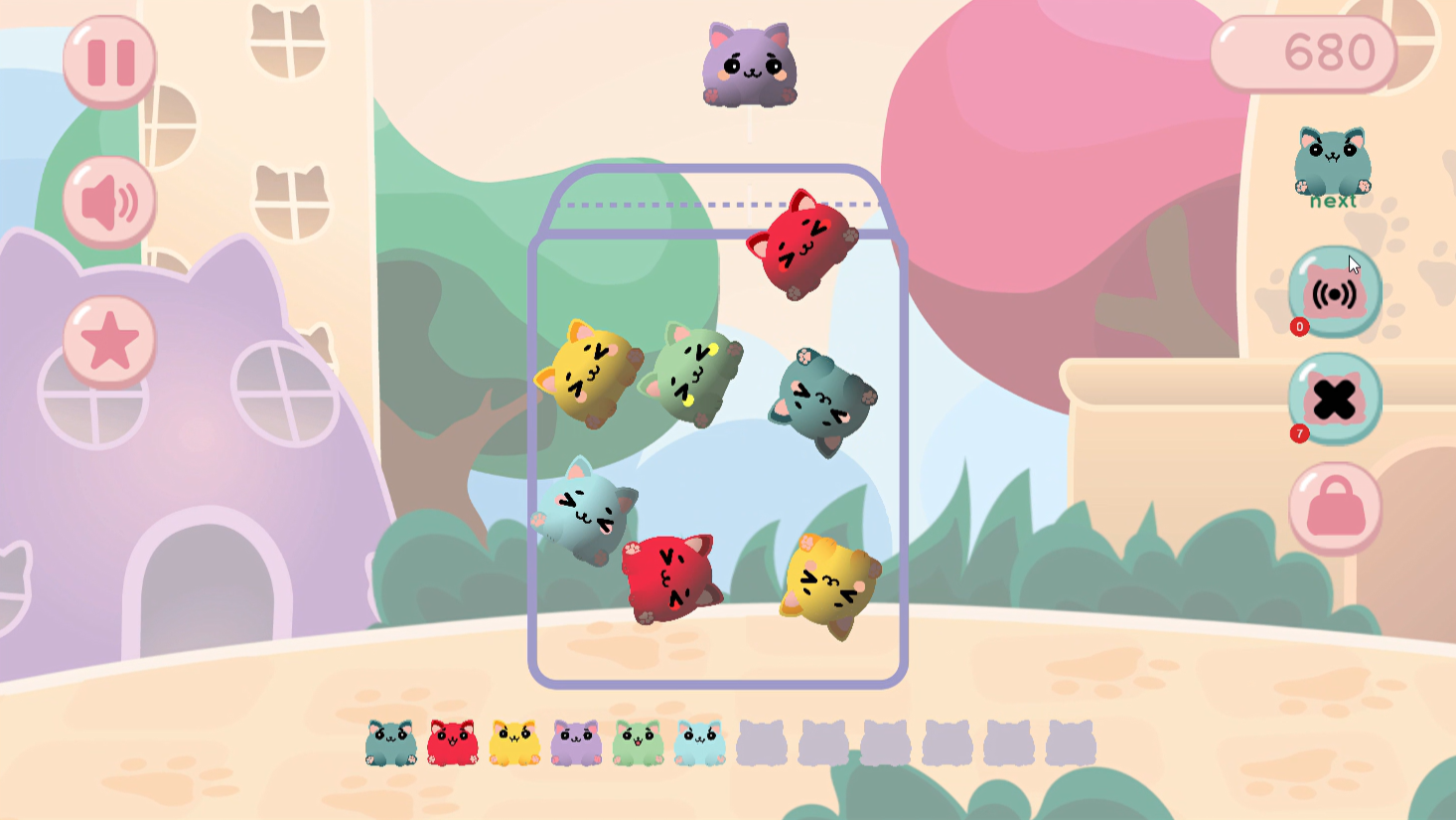 Purrge: merge cats — screenshot 5