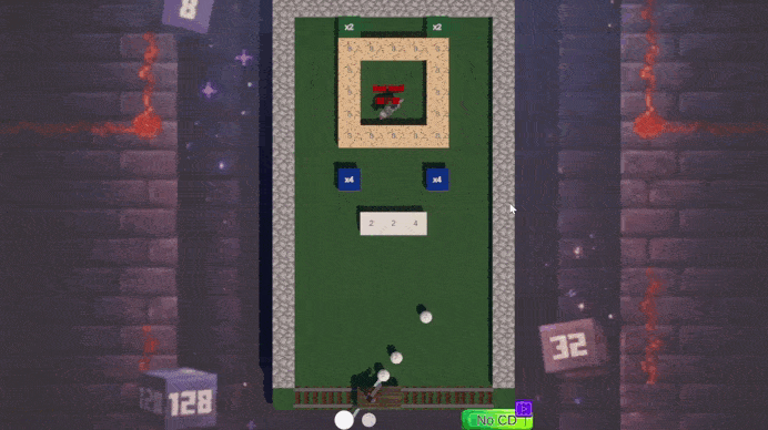 Noobik in Brick Breaker 2048 — screenshot 9