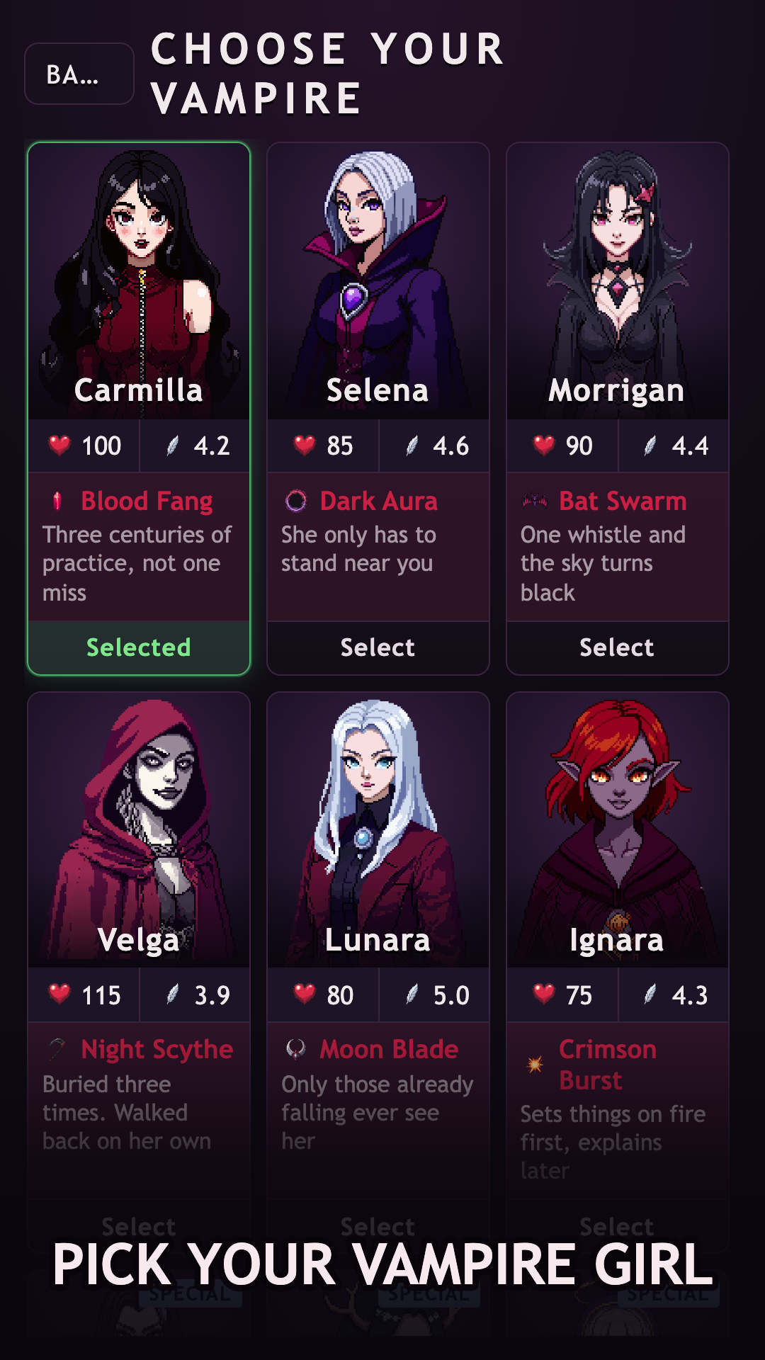 Vampire Girls vs Hunters screenshot 10