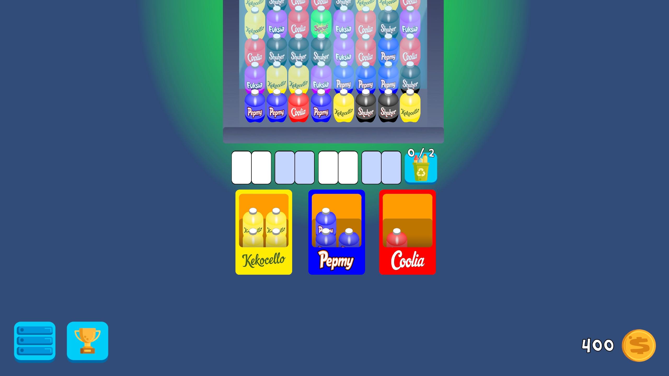 Soda sort screenshot