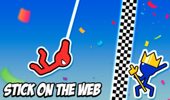Stick on the web