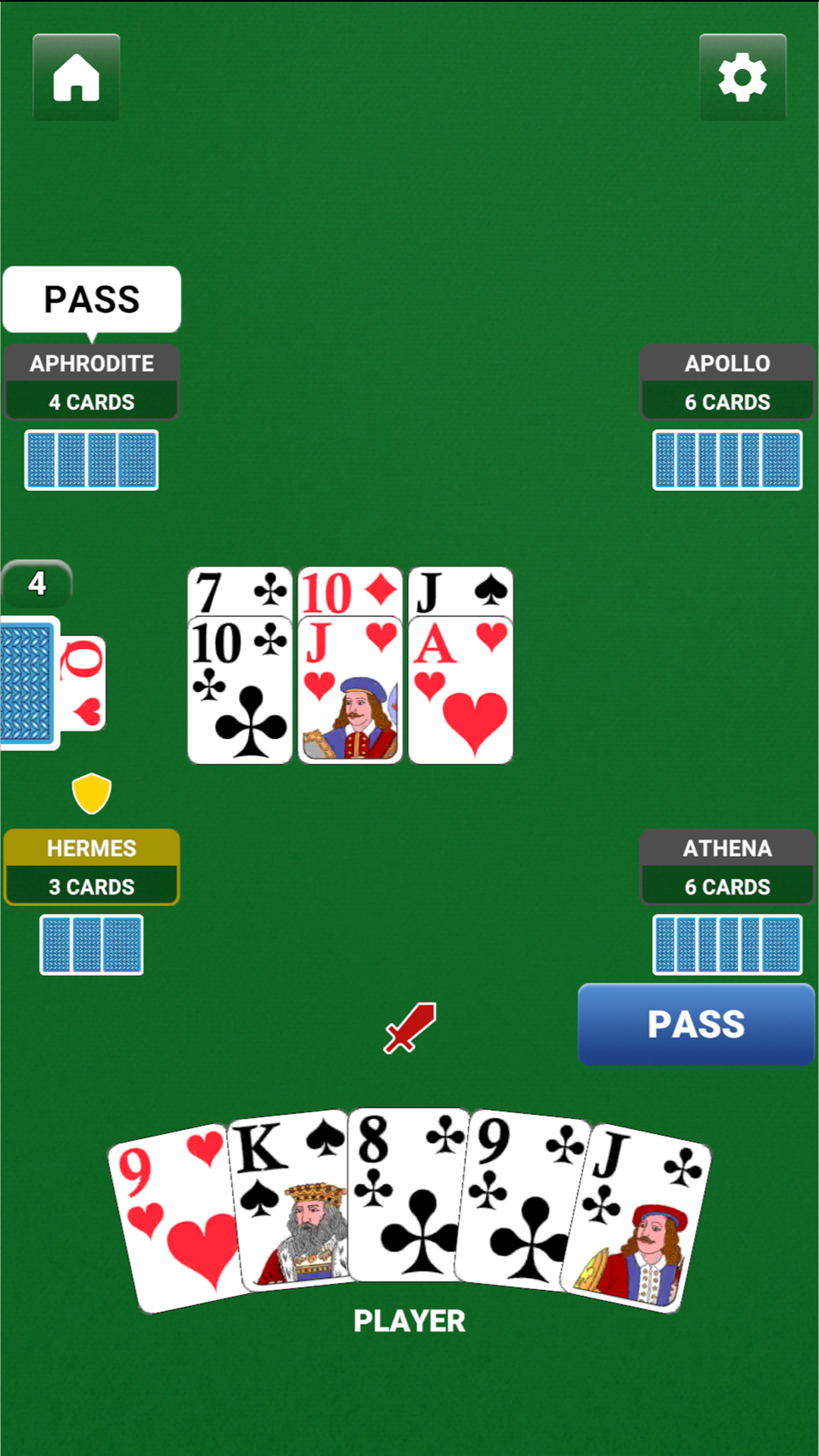 Durak Classic - Throw-in and Transferable screenshot 5